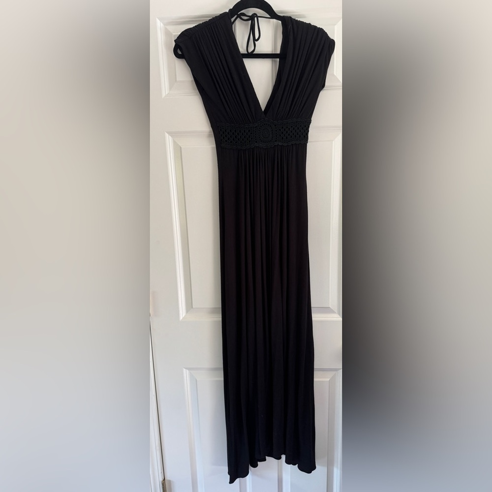 Sky Black Maxi dress for Women